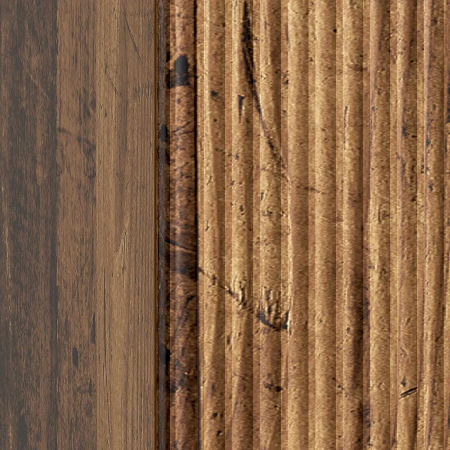Cabinet de chevet 2 pcs Bois ancien 43 x 34,5 x 50 cm - 10