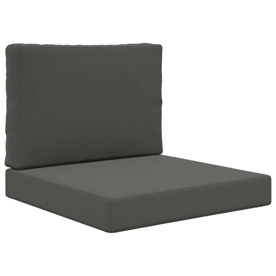 Coussin de canapé d'extérieur 2 pcs Anthracite Polyester - 2