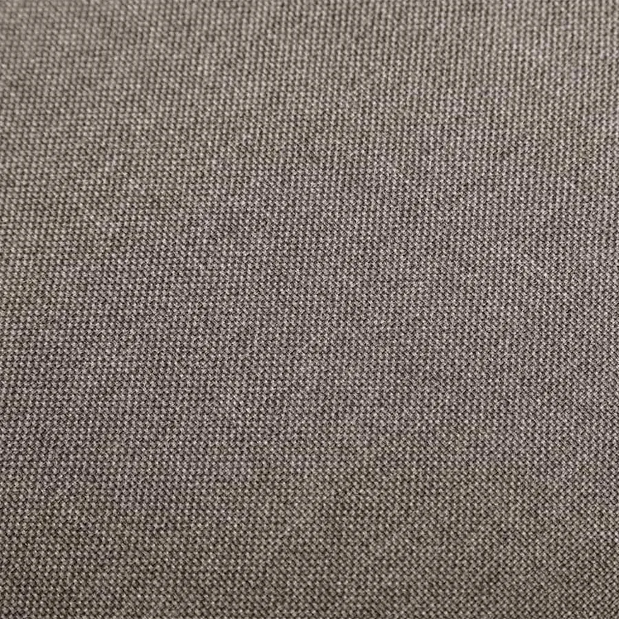 Tabourets de bar lot de 2 taupe tissu - 7