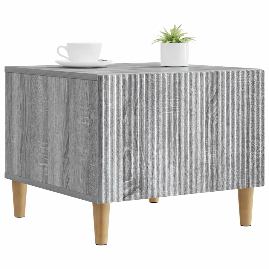 Table basse Sonoma gris 49 x 50 x 40 cm Bois d'ingénierie - 3