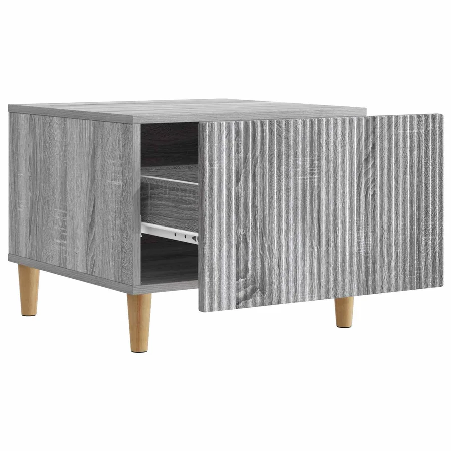 Table basse Sonoma gris 49 x 50 x 40 cm Bois d'ingénierie - 4