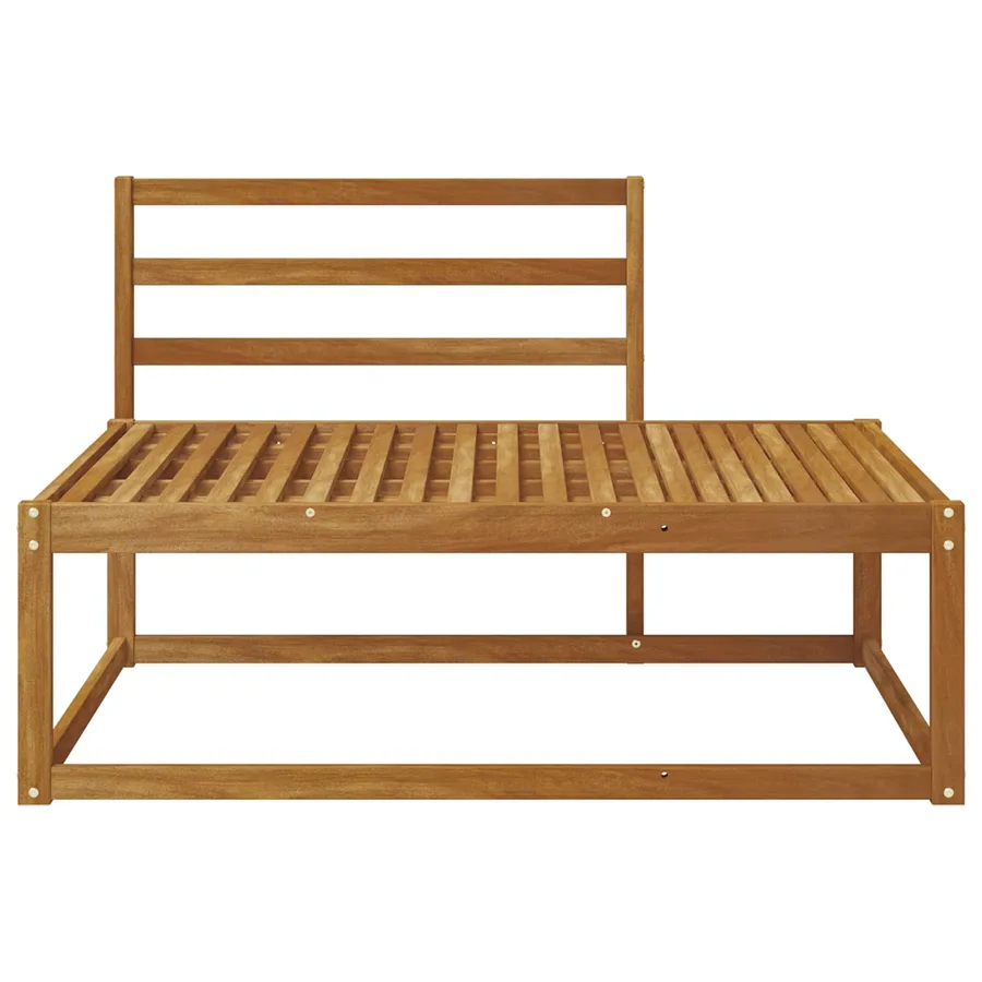 Canapé d'extérieur extrémité Naturel 115 x 83 x 73 cm - 4