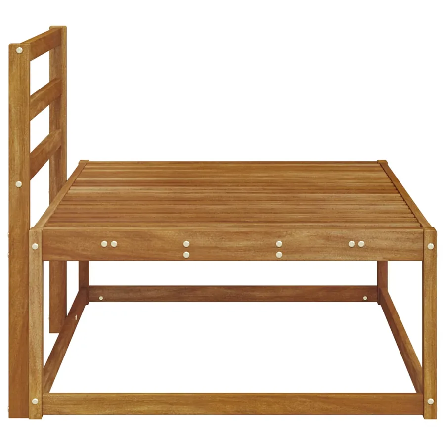 Canapé d'extérieur extrémité Naturel 115 x 83 x 73 cm - 5