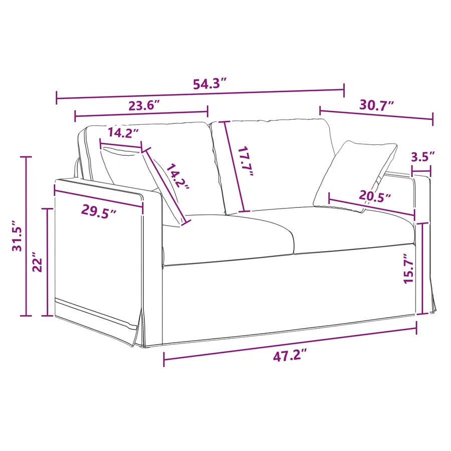 Ensemble de Canapés 2 pcs Gris foncé 138 x 78 x 80 cm Velours - 12