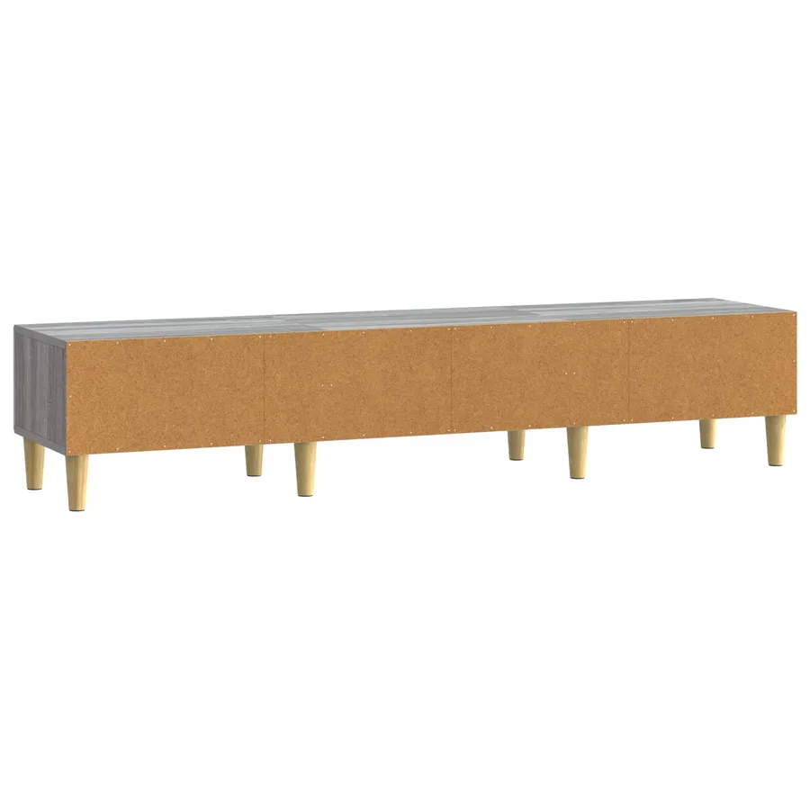 Meuble TV 147 x 34,5 x 30 cm Sonoma gris Bois d'ingénierie - 7