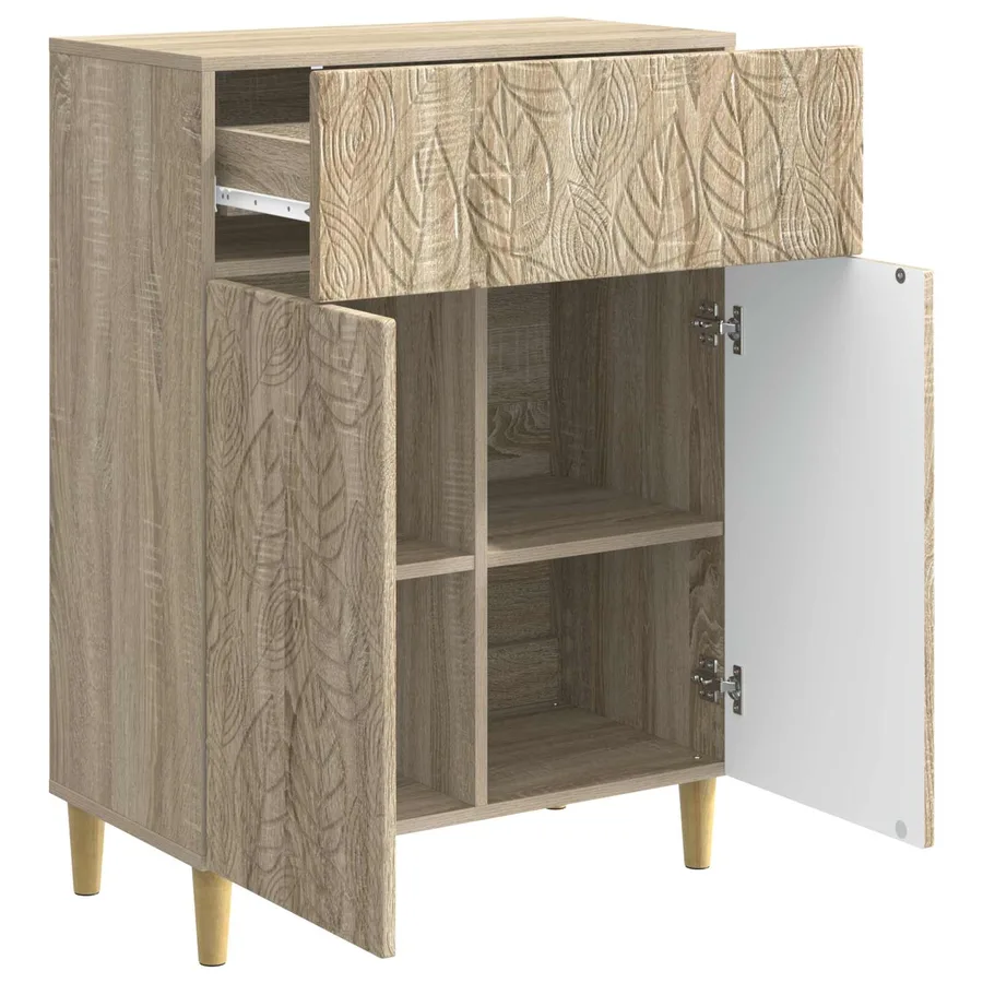 Buffet Chêne Sonoma 66 x 34,5 x 90 cm Bois d'ingénierie - 4