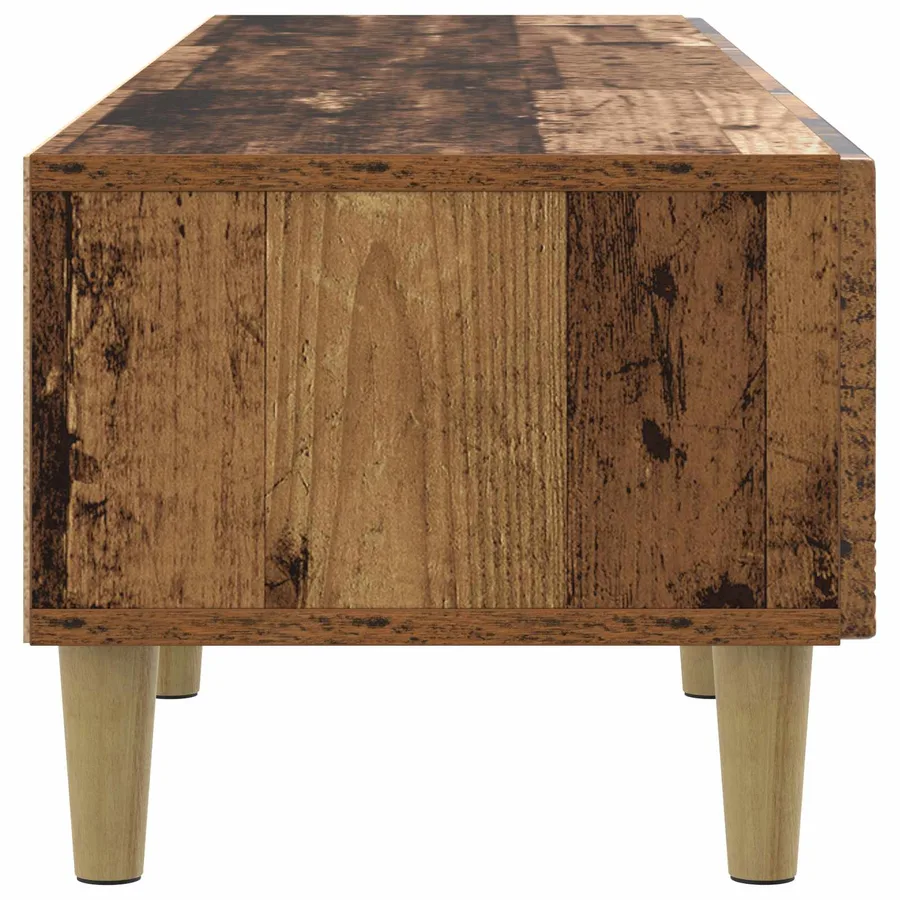 Meuble TV 147 x 34,5 x 30 cm Bois ancien Bois d'ingénierie - 6
