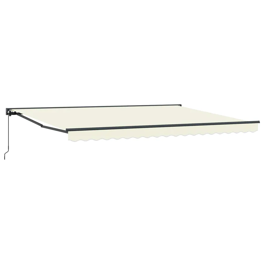Auvent rétractable manuel Crème 4 x 2 m - 2