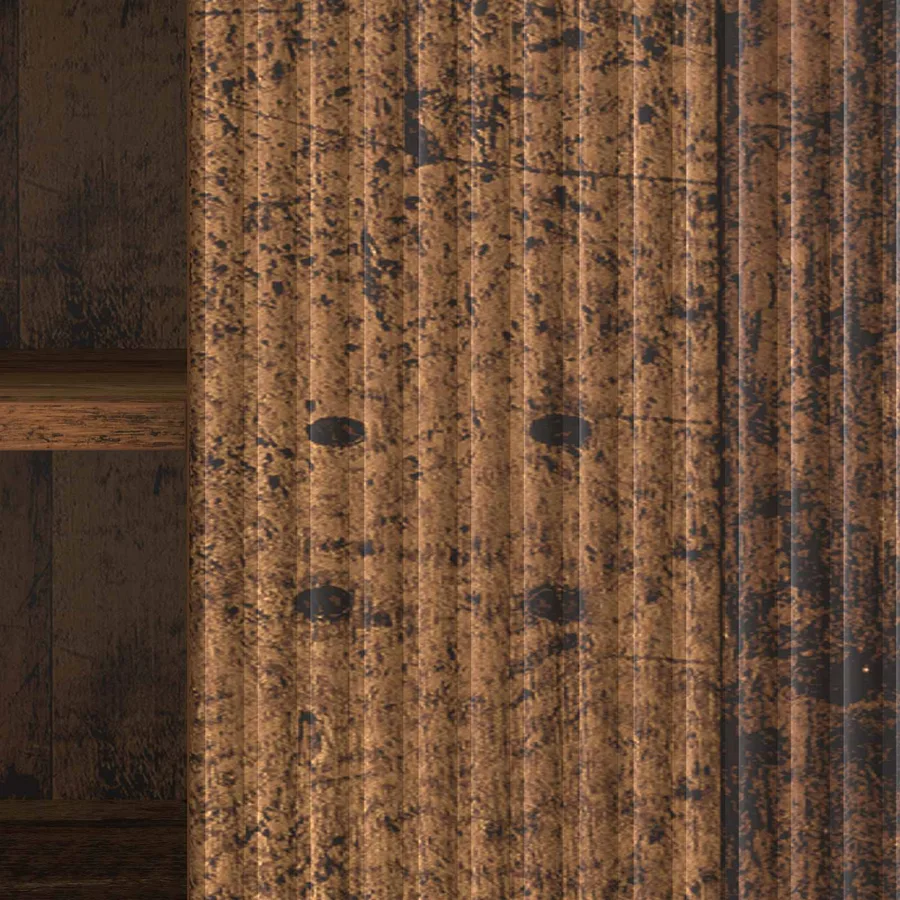 Meuble TV Bois ancien 102 x 34,5 x 50 cm Bois d'ingénierie - 10