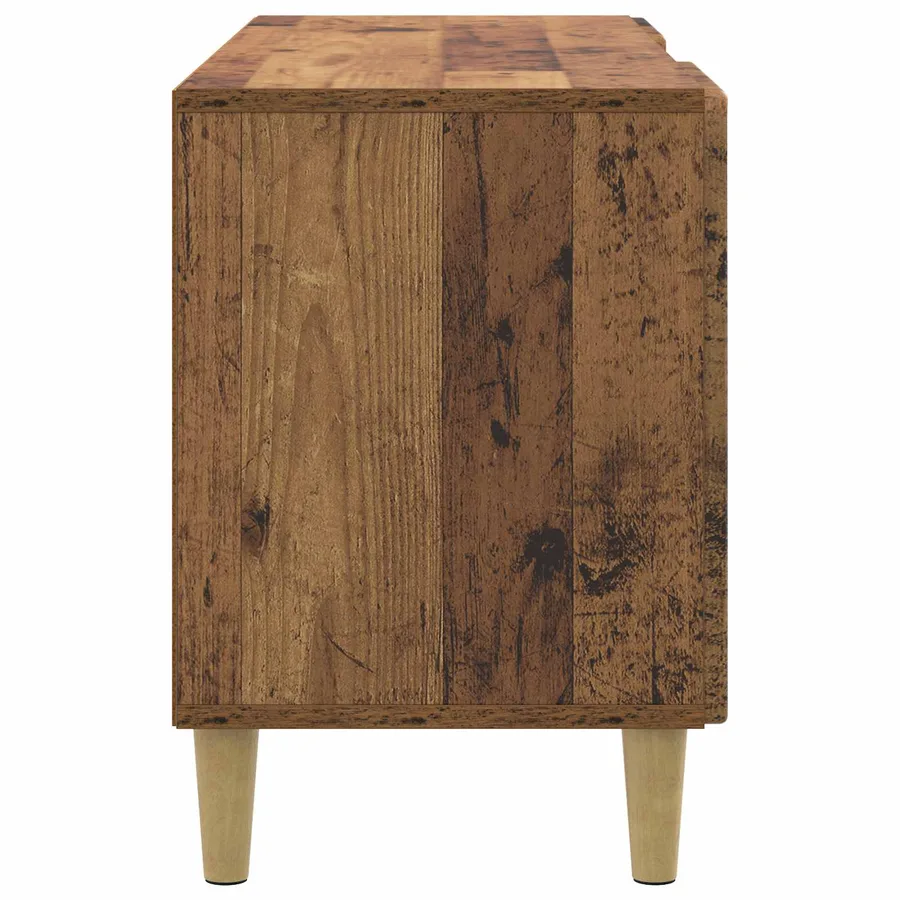 Meuble TV Bois ancien 102 x 34,5 x 50 cm Bois d'ingénierie - 7
