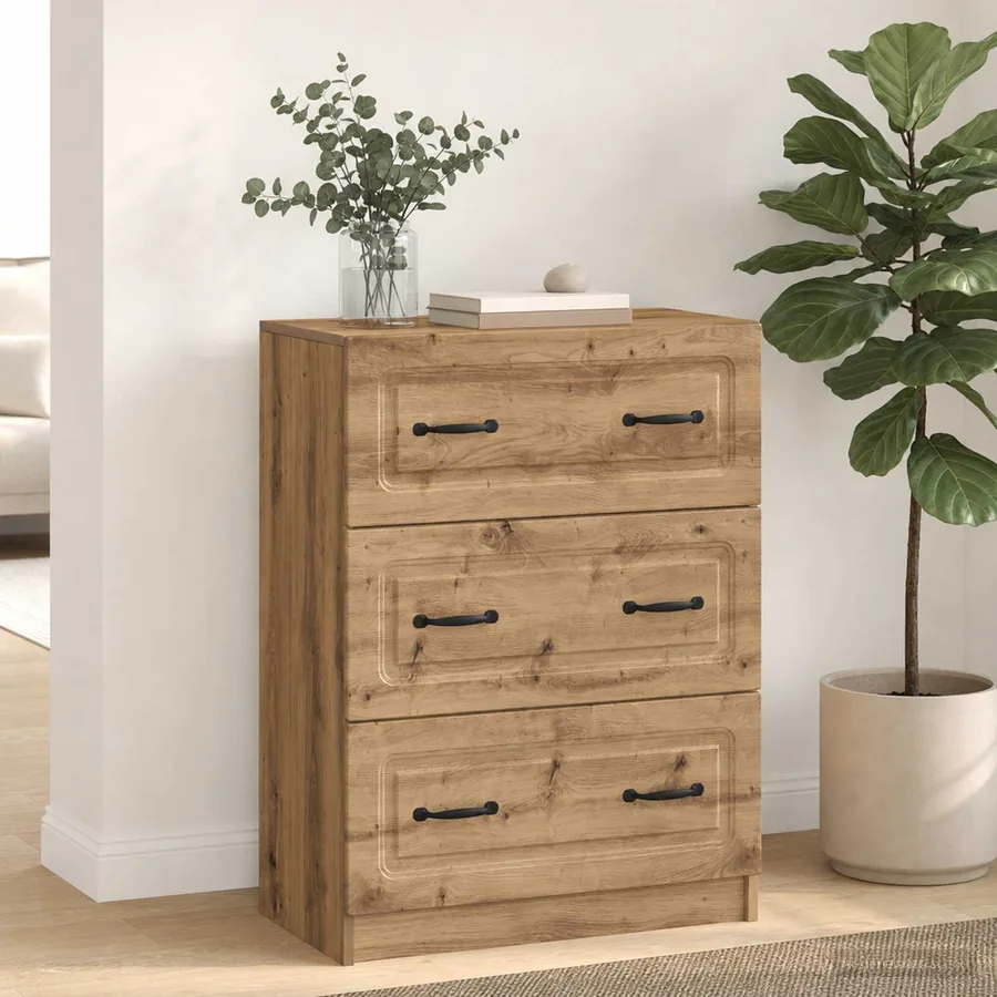 Armoire à tiroirs 66 x 34,5 x 87 cm Bois d'ingénierie