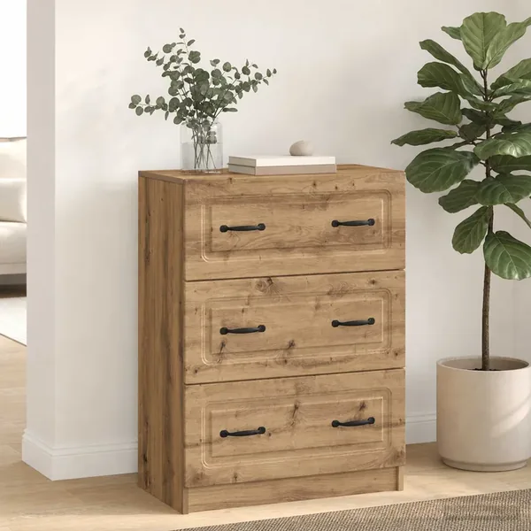 Armoire à tiroirs 66 x 34,5 x 87 cm Bois d'ingénierie