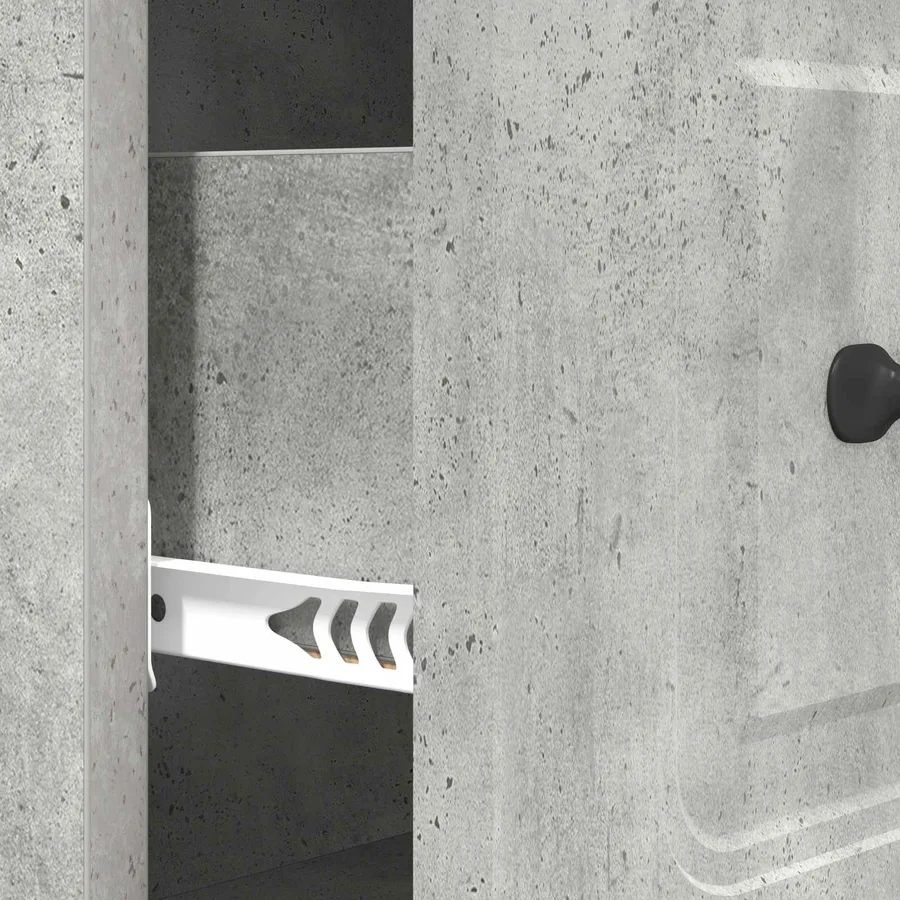 Armoire à tiroirs Gris béton 66 x 34,5 x 87 cm - 10