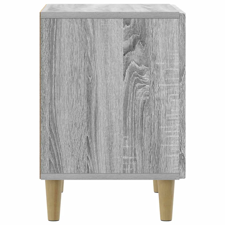 Cabinet de chevet Sonoma gris 43 x 34,5 x 50 cm - 6