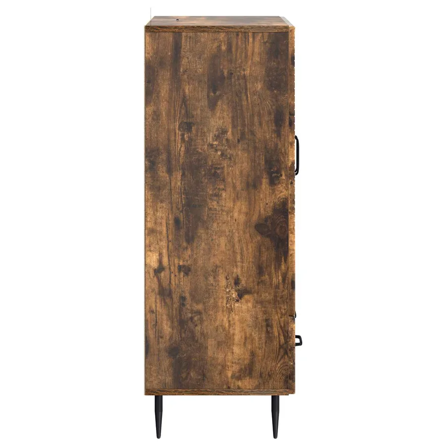 Buffet Chêne fumé 66 x 34,5 x 95 cm Bois d'ingénierie - 6