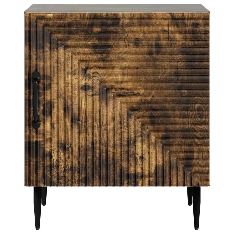 Cabinet de chevet Chêne fumé 43 x 34,5 x 50 cm - 5