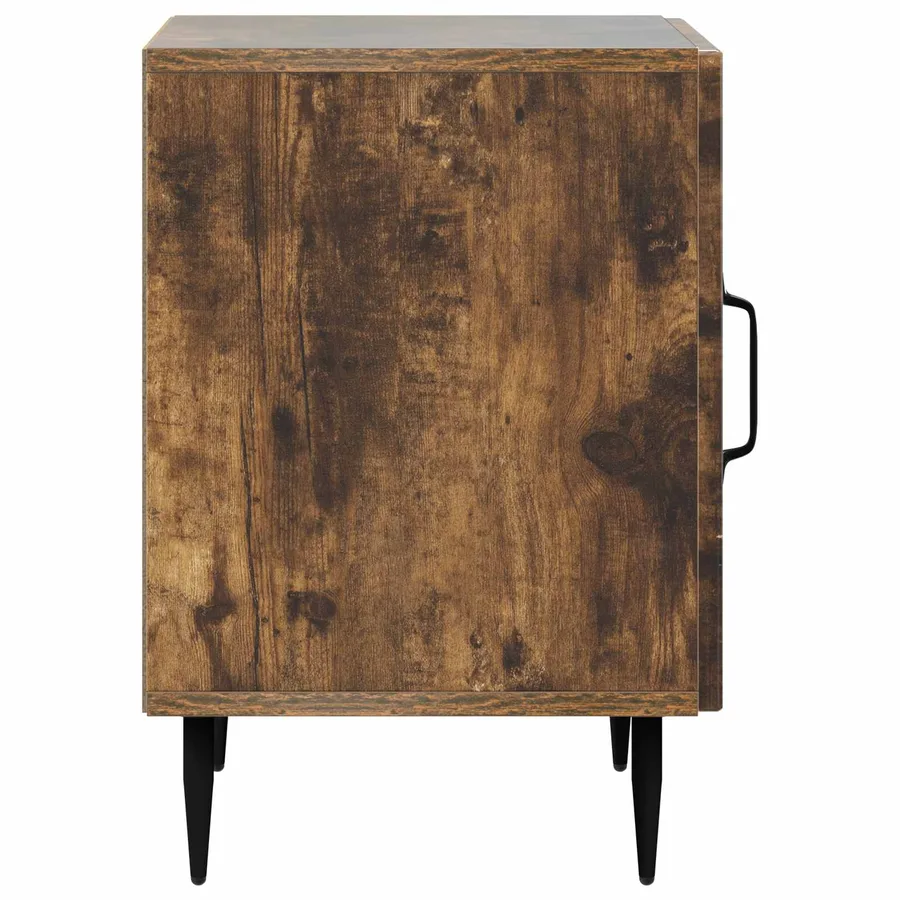 Cabinet de chevet Chêne fumé 43 x 34,5 x 50 cm - 6