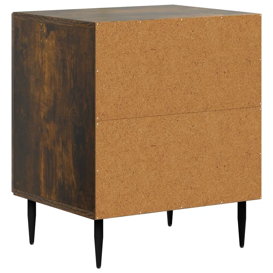 Cabinet de chevet Chêne fumé 43 x 34,5 x 50 cm - 7