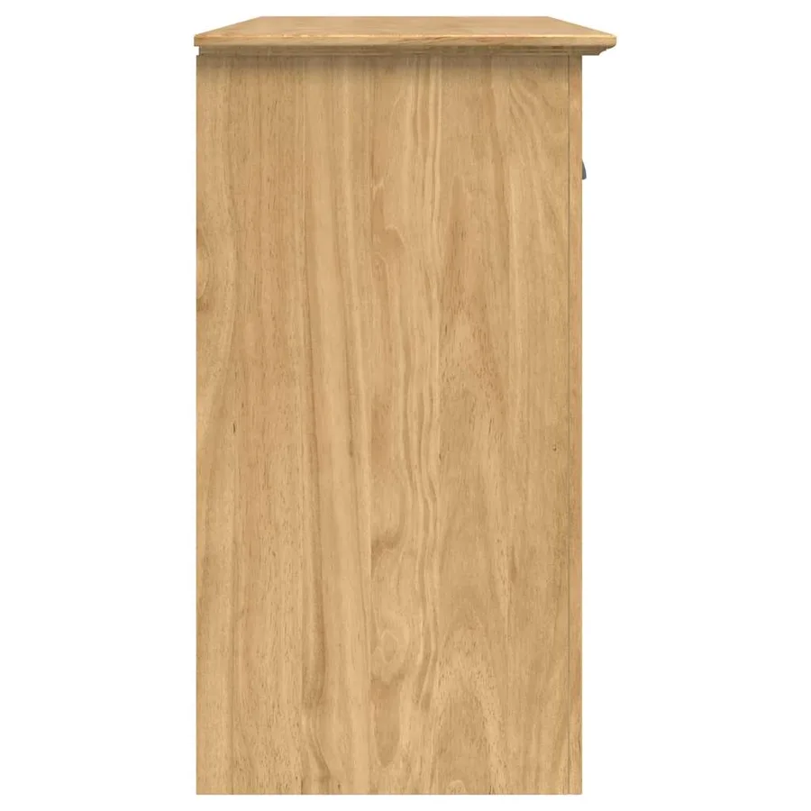 Buffet BODO Marron miel 115,5 x 44 x 80 cm Bois d'ingénierie - 5