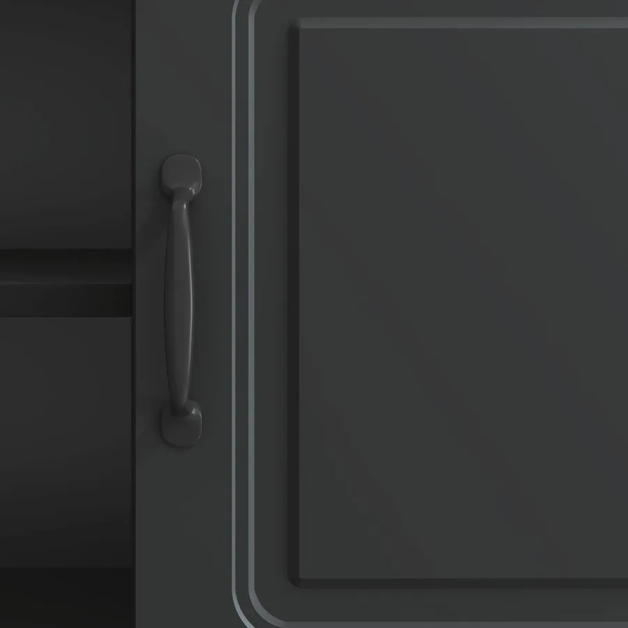 Meuble TV Noir 150 x 31 x 47 cm Bois d'ingénierie - 10