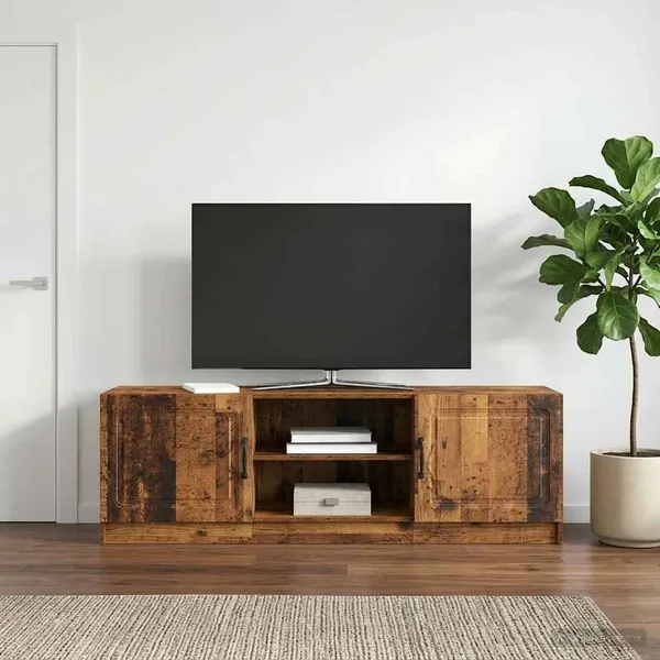 Meuble TV Bois ancien 150 x 31 x 47 cm Bois d'ingénierie
