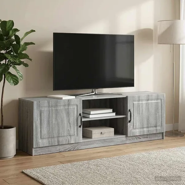 Meuble TV Sonoma gris 150 x 31 x 47 cm Bois d'ingénierie