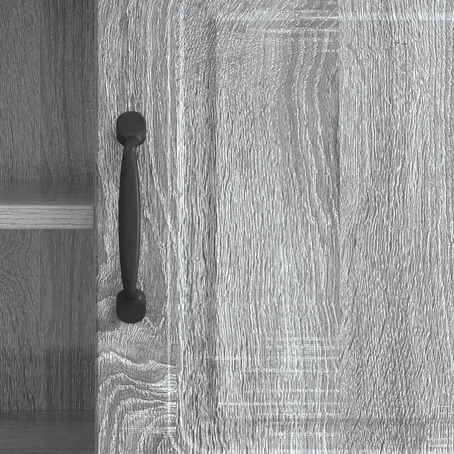 Meuble TV Sonoma gris 150 x 31 x 47 cm Bois d'ingénierie - 10