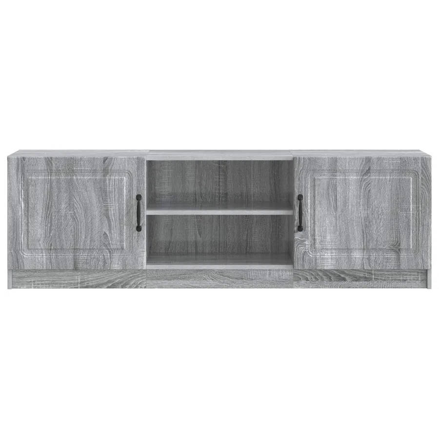Meuble TV Sonoma gris 150 x 31 x 47 cm Bois d'ingénierie - 6