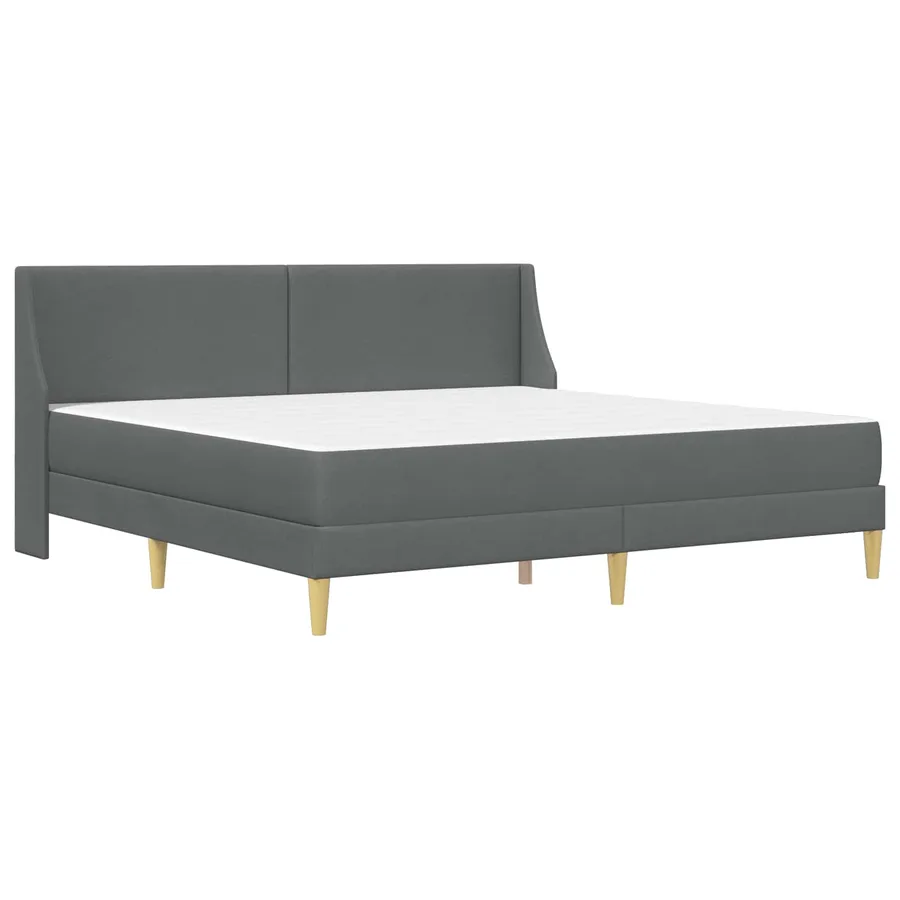 Cadre de lit avec matelas avec tête de lit Polyester - 3