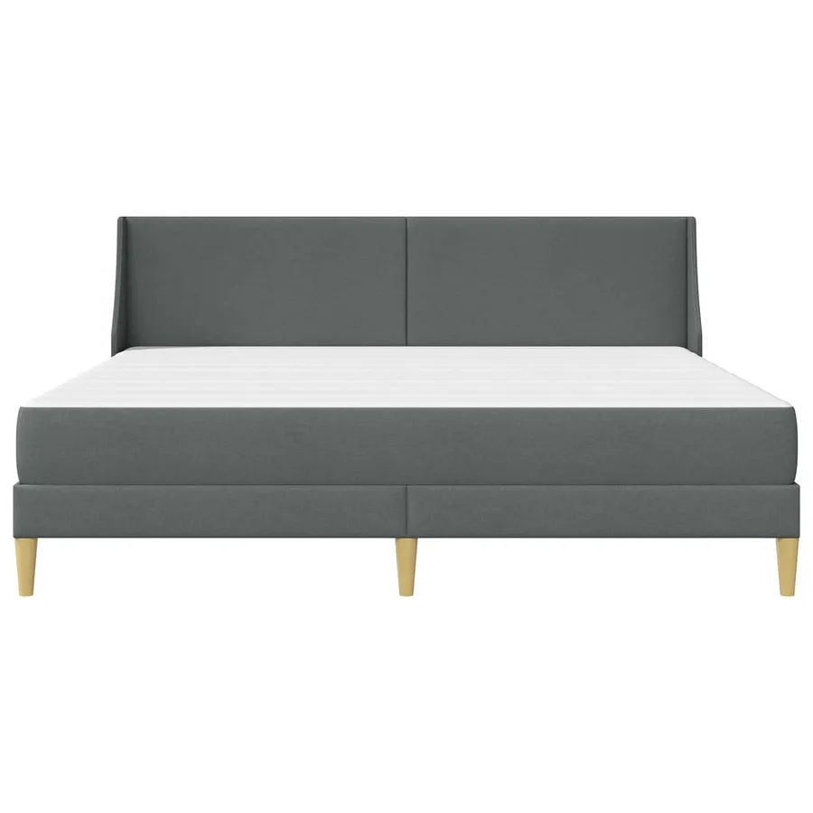 Cadre de lit avec matelas avec tête de lit Polyester - 6