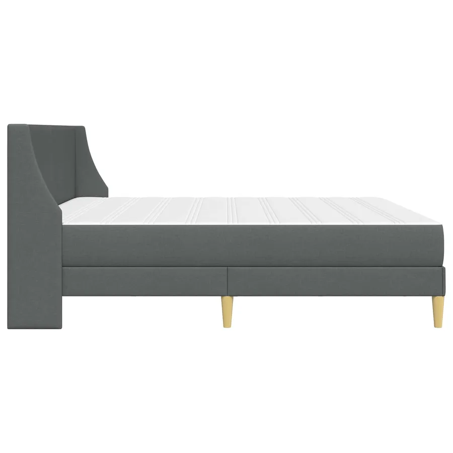 Cadre de lit avec matelas avec tête de lit Polyester - 7