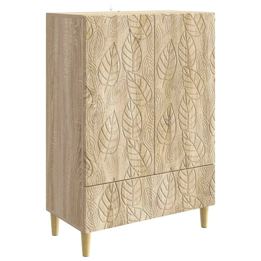 Buffet Chêne Sonoma 66 x 34,5 x 95 cm Bois d'ingénierie - 2