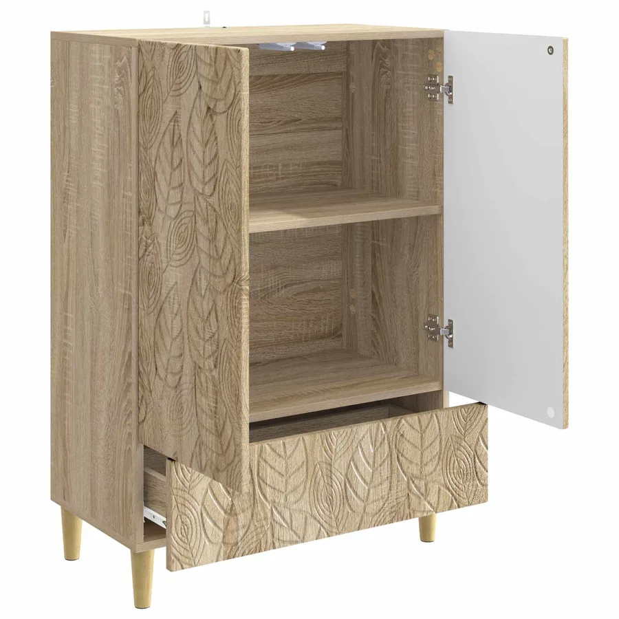 Buffet Chêne Sonoma 66 x 34,5 x 95 cm Bois d'ingénierie - 4