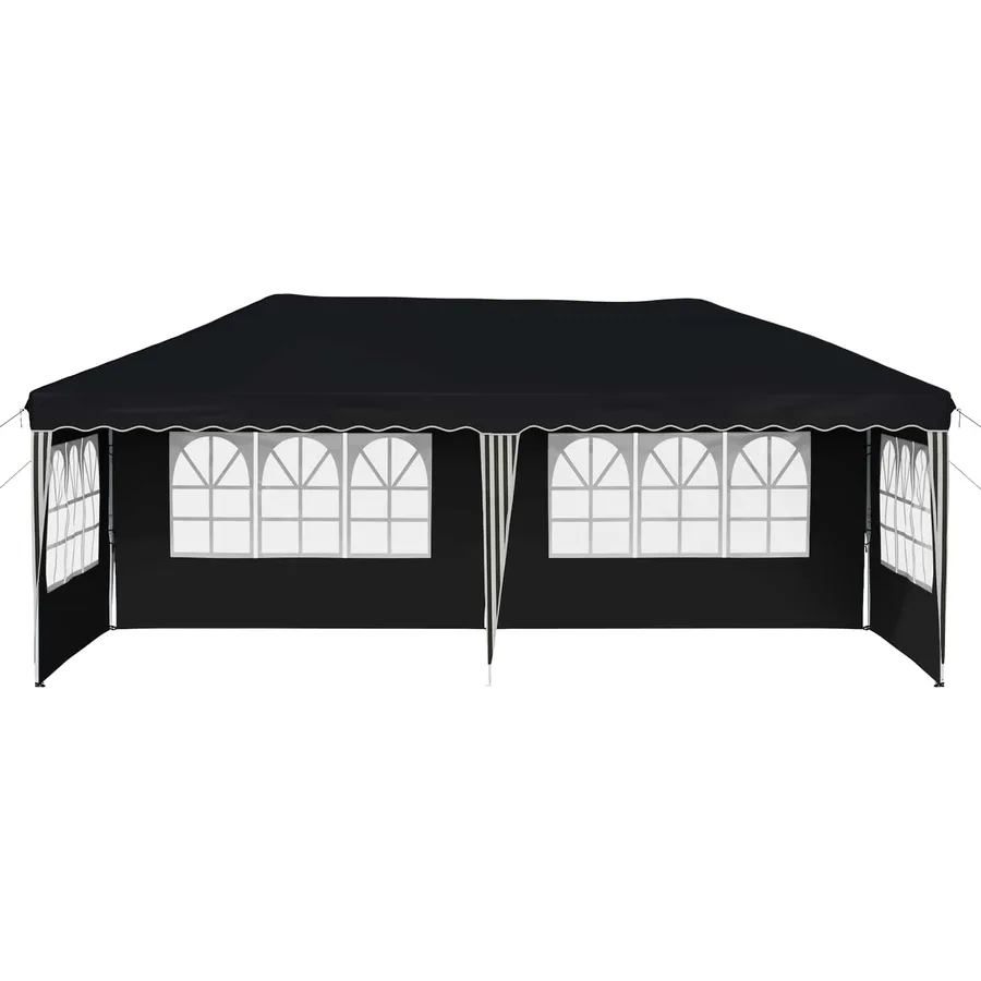 Tente de fête pop-up 575 x 289 x 245 cm Anthracite - 5