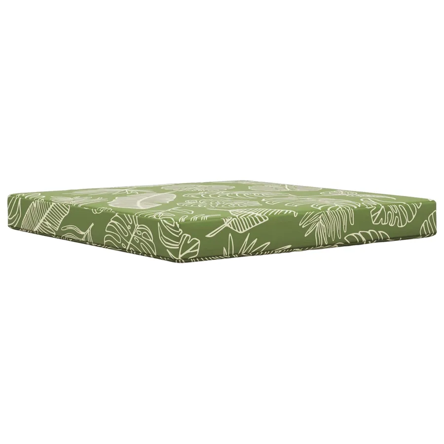 Coussin de canapé d'extérieur 3 pcs Modèle feuille Polyester - 4