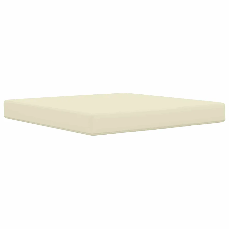 Coussin de canapé d'extérieur 3 pcs Crème Polyester - 4