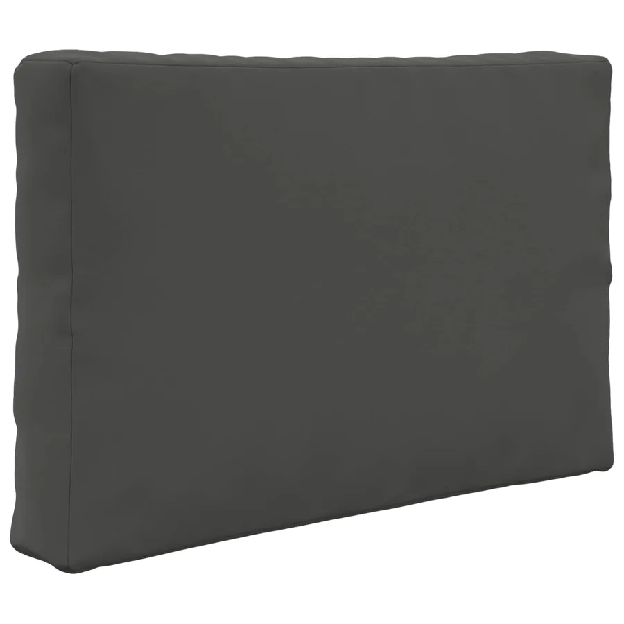 Coussin de canapé d'extérieur 3 pcs Anthracite Polyester - 5