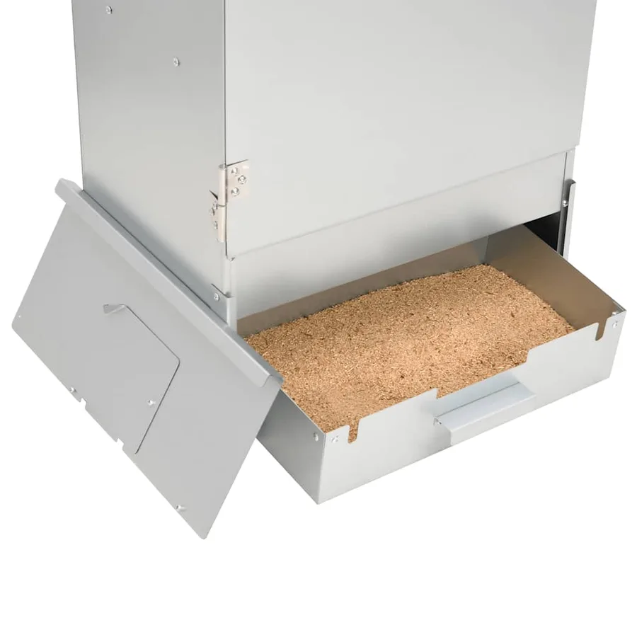 Fumoir pour four à barbecue avec copeaux de bois 44,5x29x110 cm - 10