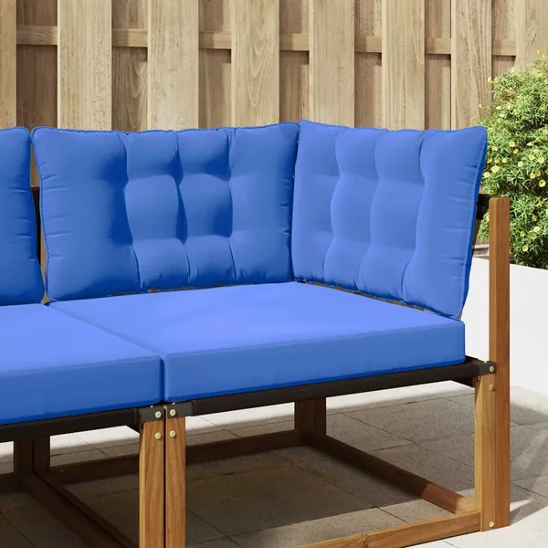 Coussin de canapé d'extérieur Polyester Bleu royal