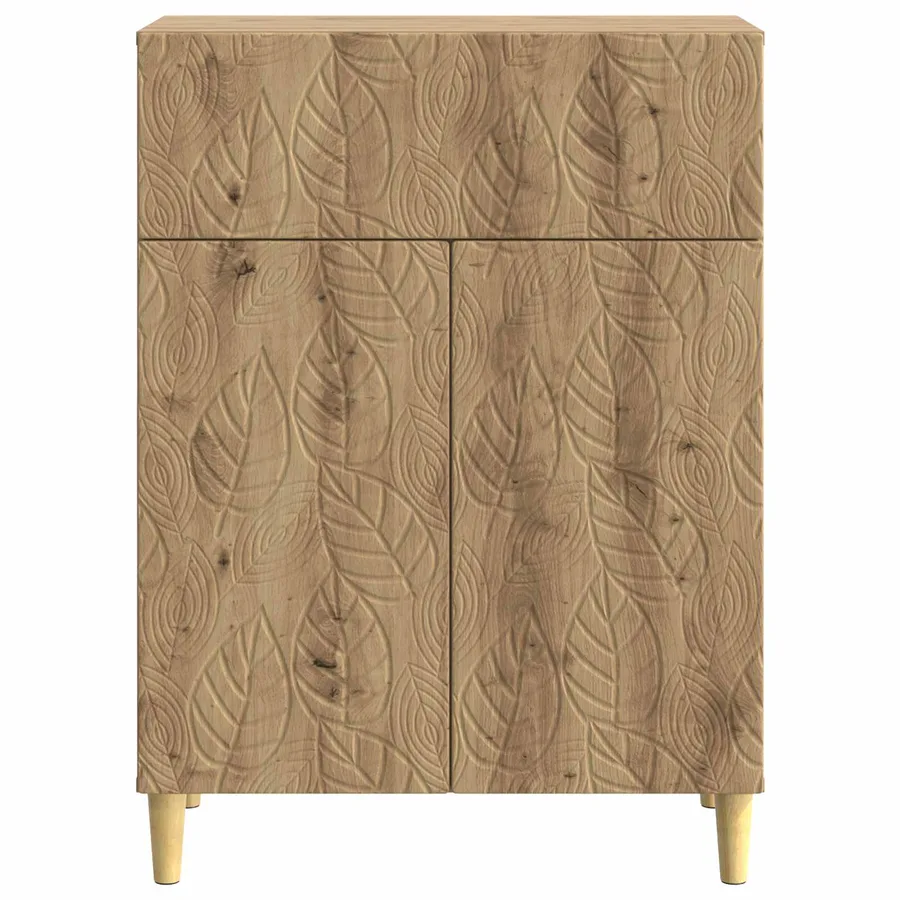 Buffet Chêne artisanal 66 x 34,5 x 90 cm Bois d'ingénierie - 5