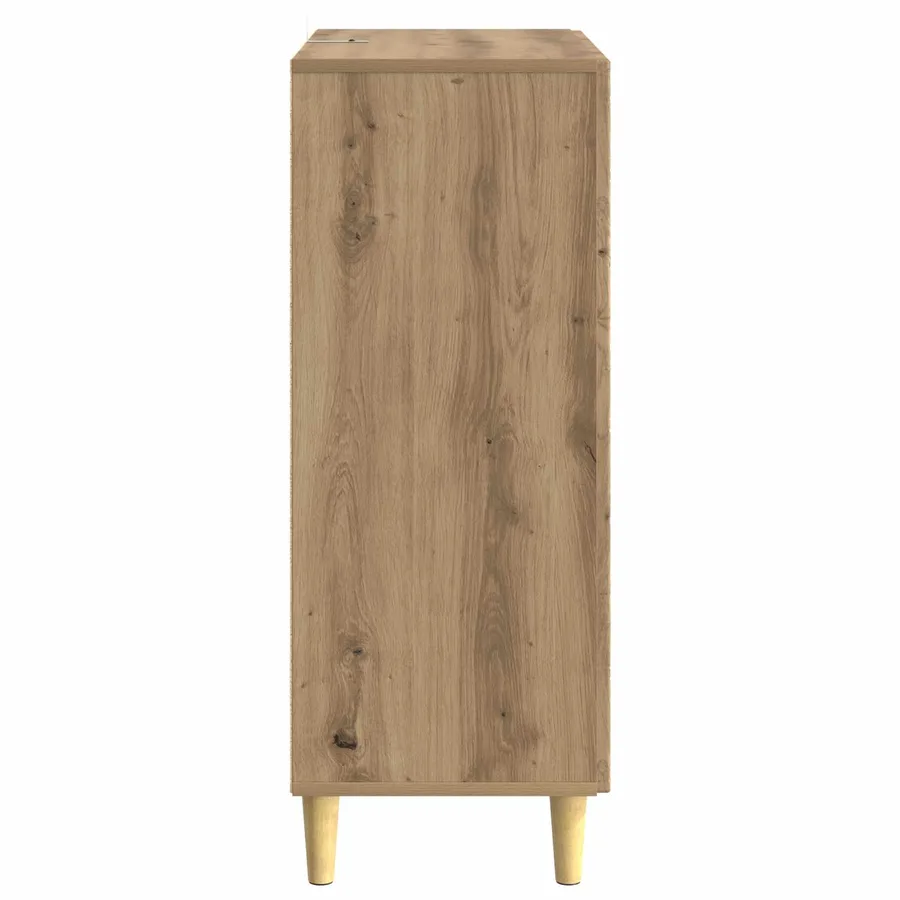Buffet Chêne artisanal 66 x 34,5 x 90 cm Bois d'ingénierie - 6