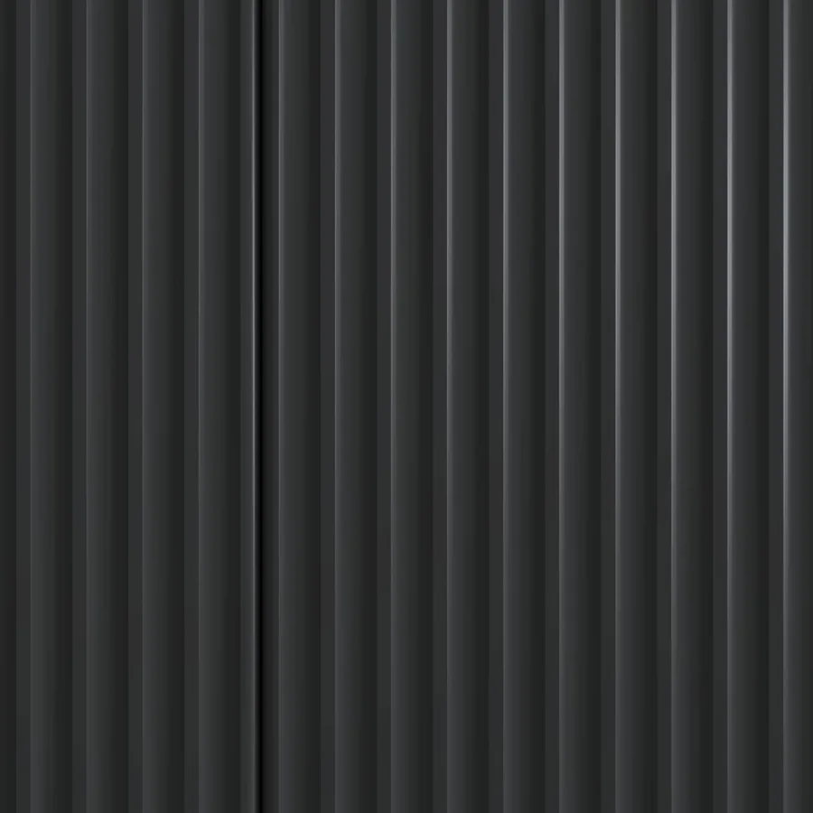 Buffet Noir 89 x 34,5 x 80 cm Bois d'ingénierie - 10