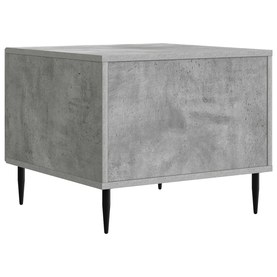 Table basse Gris béton 49 x 50 x 40 cm Bois d'ingénierie - 7