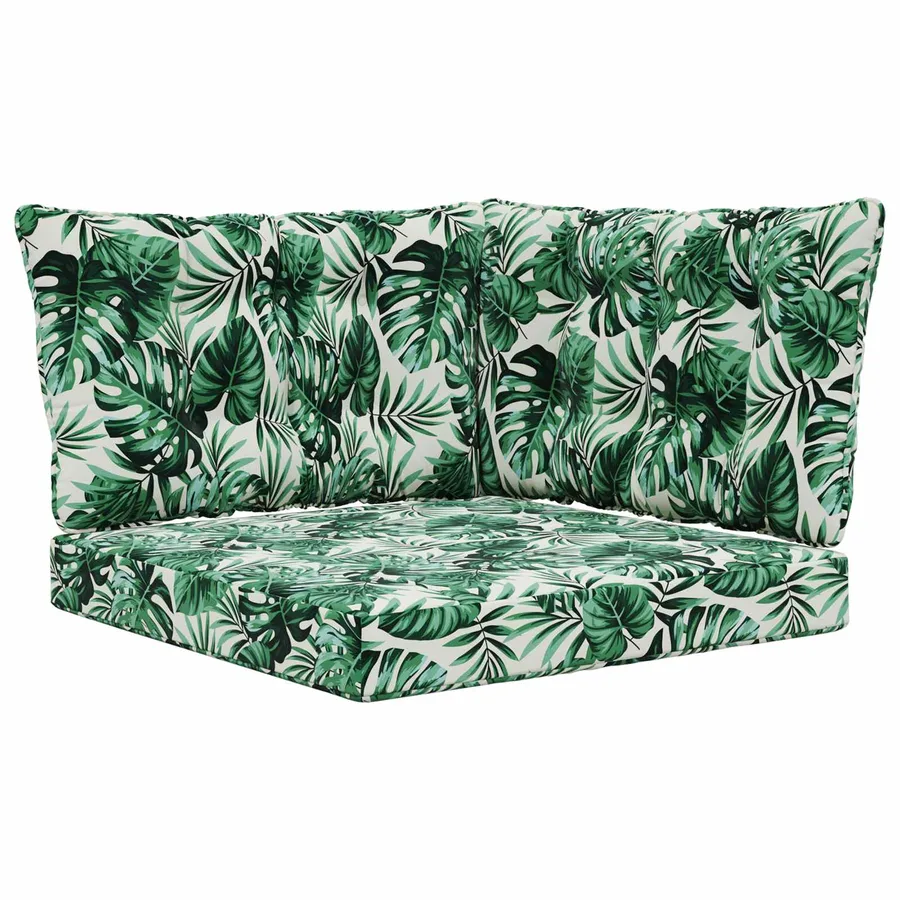 Coussin de canapé d'extérieur Polyester Motif feuille - 2