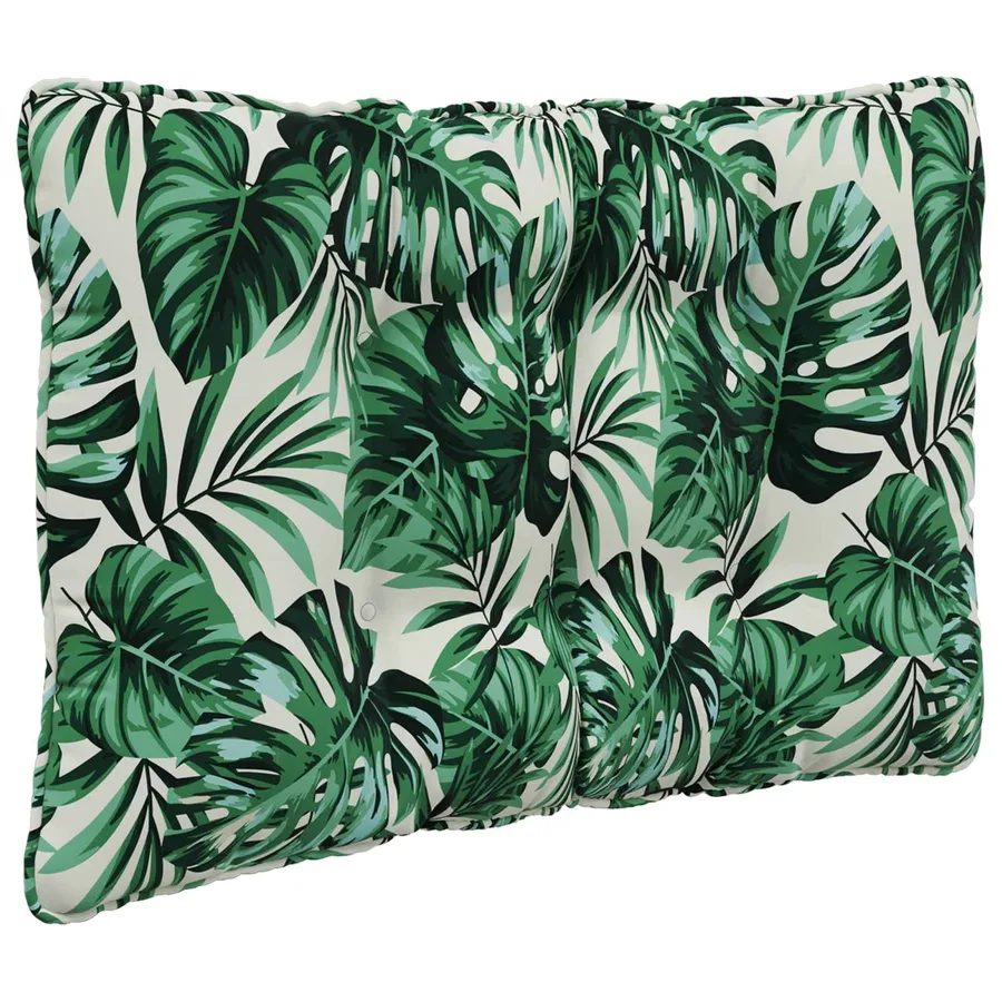 Coussin de canapé d'extérieur Polyester Motif feuille - 5