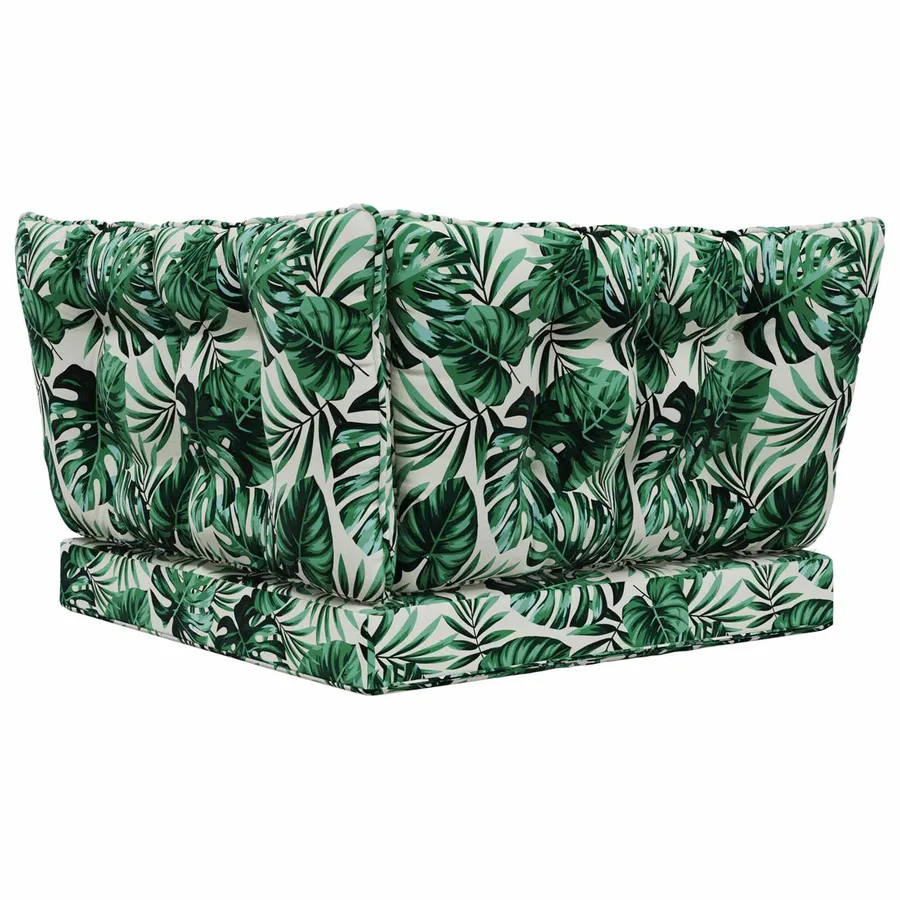 Coussin de canapé d'extérieur Polyester Motif feuille - 7
