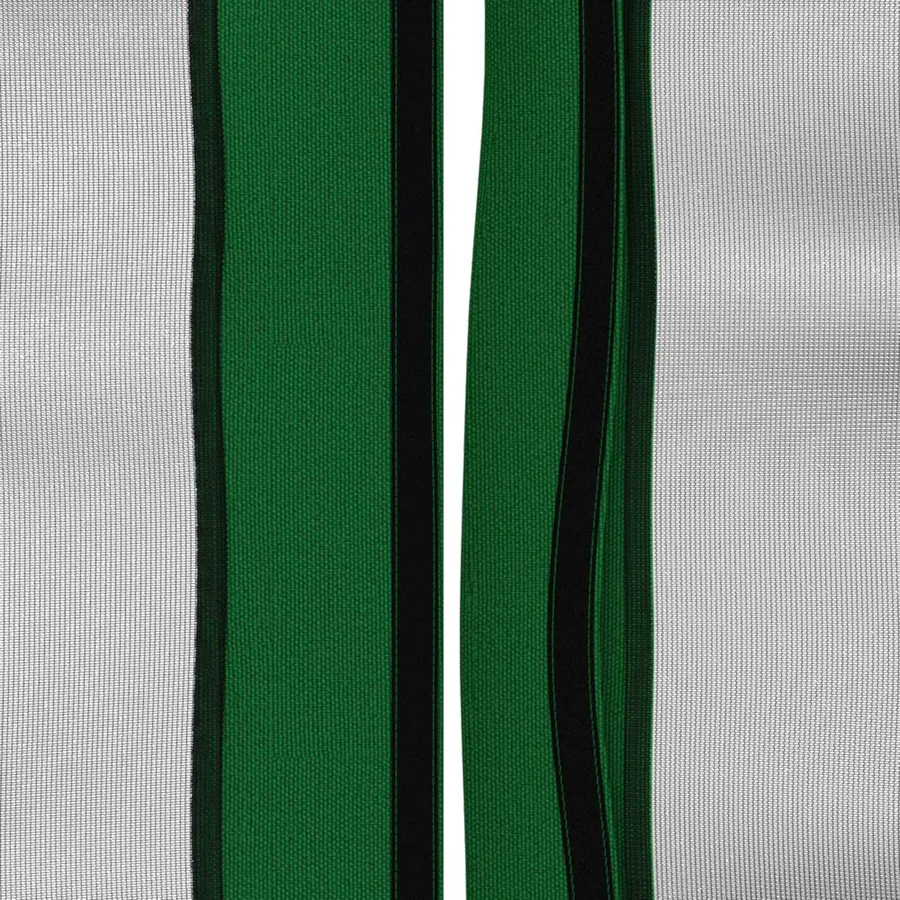 Housse de tonnelle avec murs latéraux 6 x 3 m Vert Polyester - 7