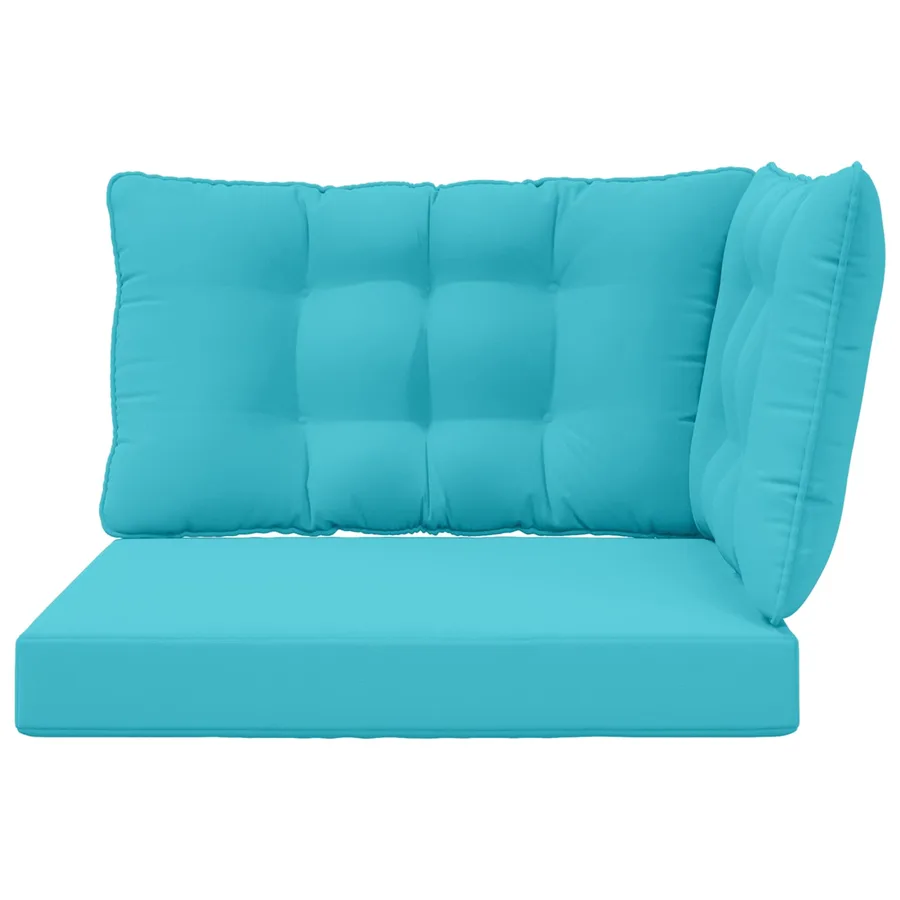Coussin de canapé d'extérieur Polyester Turquoise - 6