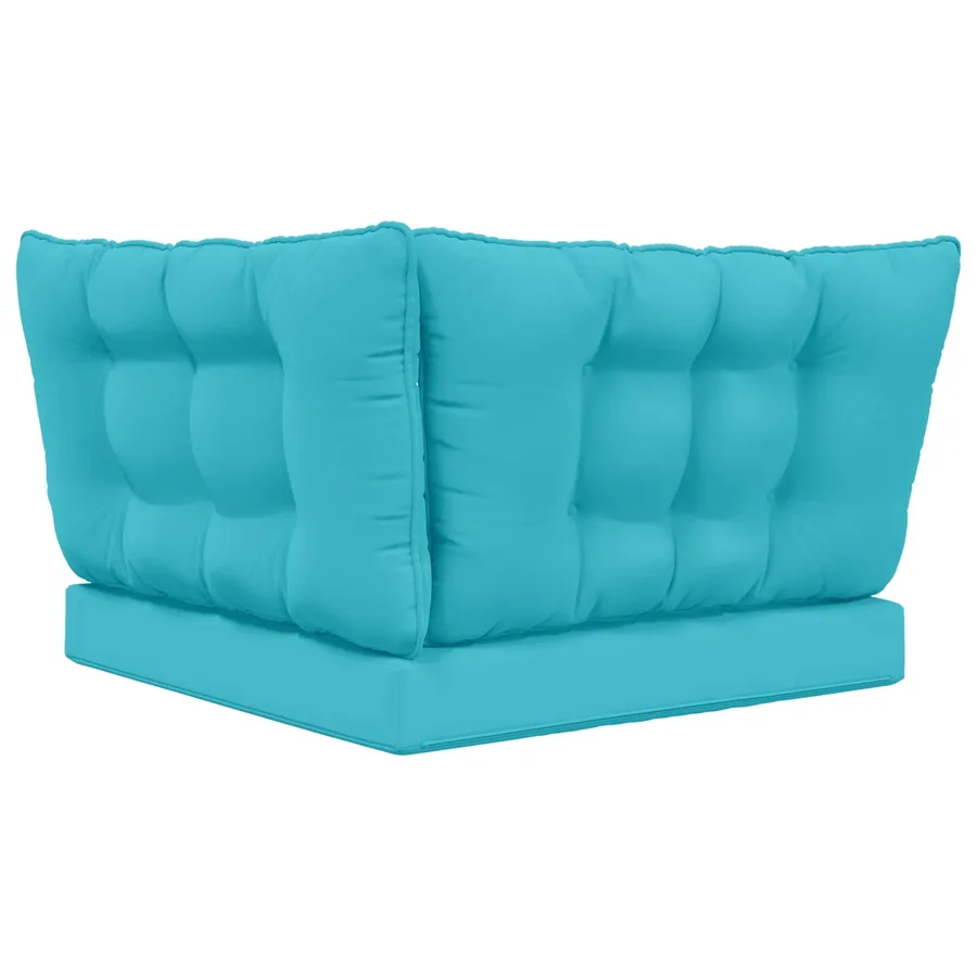 Coussin de canapé d'extérieur Polyester Turquoise - 7