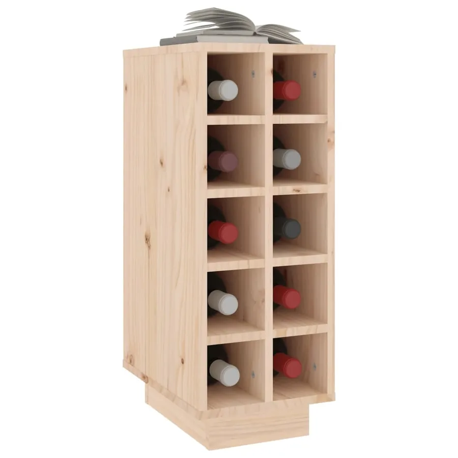 Armoire à vin 23x34x61 cm Bois de pin massif - 4